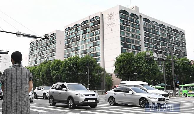 서울 송파구 장미아파트 전경. 사진=김범준 기자