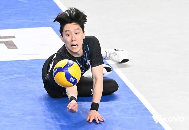 [서울=뉴시스]현대캐피탈 세터 이준협. (사진=KOVO 제공)