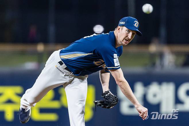 NC는 2026시즌 외국인투수 영입 후보 중 하나로 KBO MVP 출신 에릭 페디를 고려했다. 그러나 협상이 난항을 겪자 다른 영입 후보군을 살펴보려 한다. 사진제공｜NC 다이노스