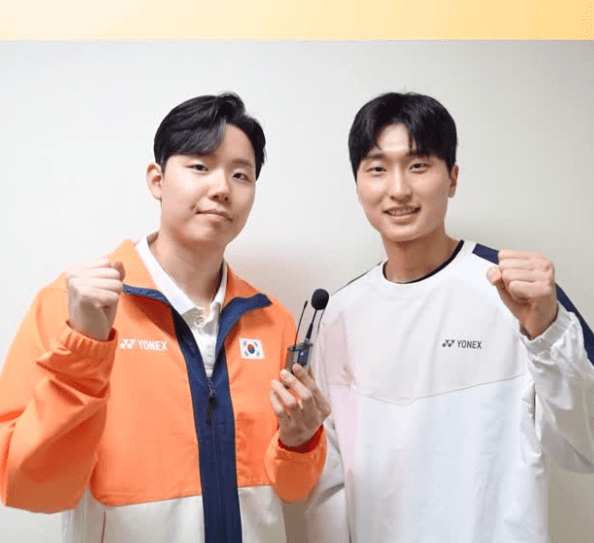 남자복식 세계 랭킹 1위 서승재와 김원호. 채널에이 자료