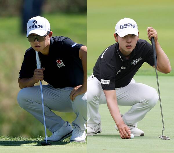 2025년 일본프로골프투어(JGTO) 카시오 월드오픈 골프토너먼트에 출전한 송영한, 고군택 프로. 사진제공=KPGA (사진을 무단으로 사용하지 마십시오.)