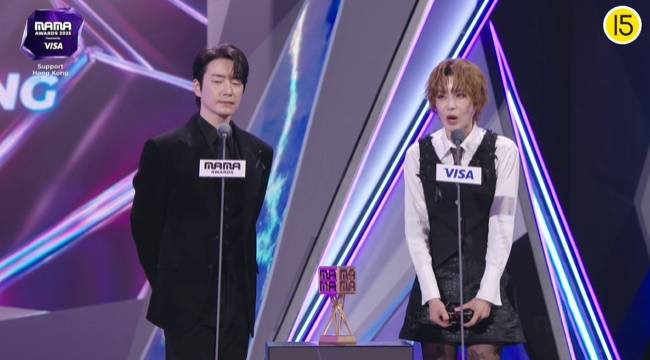 사진=‘2025 MAMA AWARDS’ 생중계 캡처