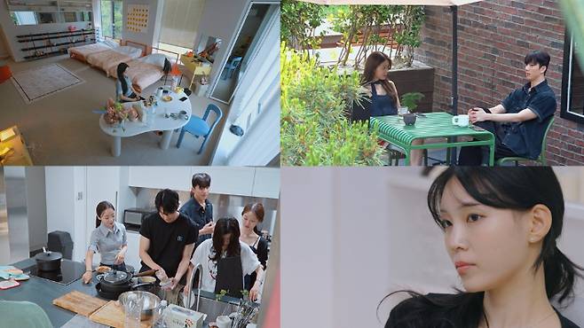 김인하 PD는 편집 방향과 관련해 "순간순간 드러나는 솔직한 감정을 담으려고 한다"며 "눈만 마주쳐도 갑자기 무너지는 게 환승연애의 묘미여서 이 순간을 담으려고 노력하고 있다"고 밝혔다. 티빙 제공