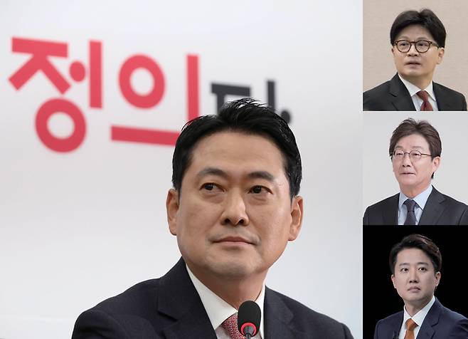 장동혁 국민의힘 대표, 한동훈 전 대표, 유승민 전 의원, 이준석 개혁신당 대표 ⓒ시사저널 이종현·박은숙