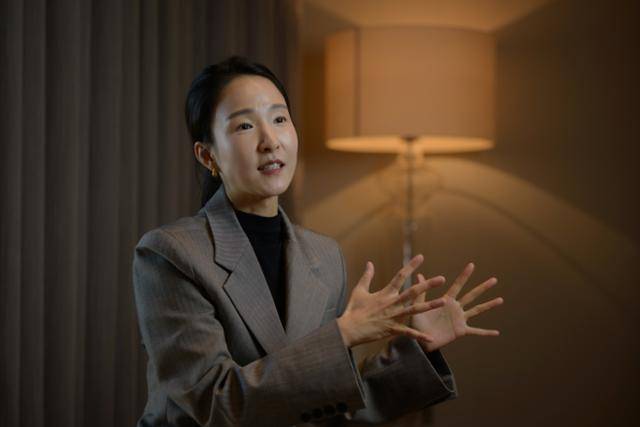 18일 서울 광진구 그랜드 워커힐 호텔 애스톤하우스에서 이선영 웨딩 부문 지배인이 본보와 인터뷰를 하고 있다. 하상윤 기자