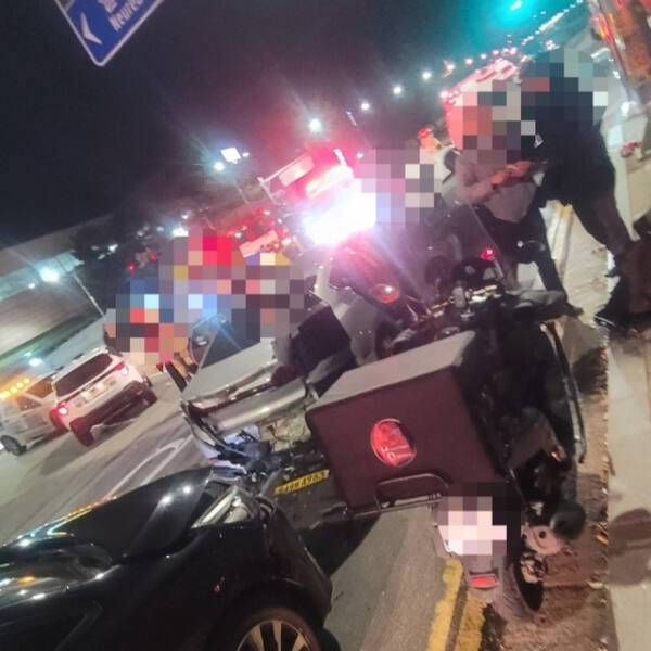 사고 현장. 경기도북부소방재난본부 제공