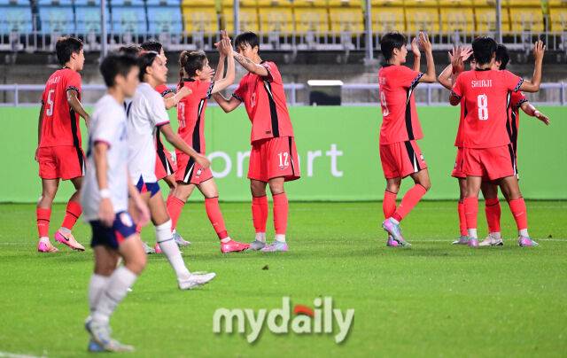 대한민국 여자축구대표팀./마이데일리 DB