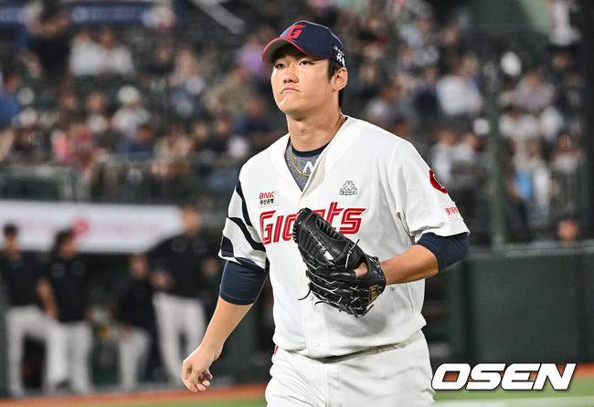 [OSEN=부산, 이석우 기자] 롯데 자이언츠 김도규 013 2023.09.28 / foto0307@osen.co.kr