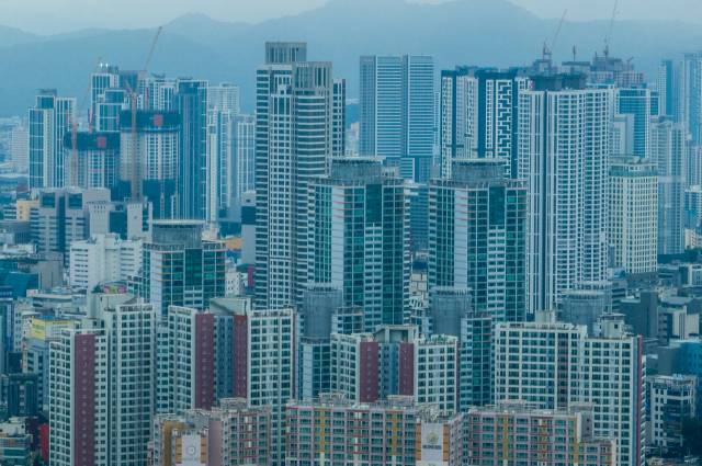 대구 도심 아파트 단지 모습. 매일신문 DB.