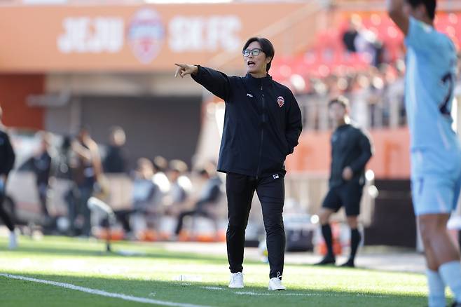 제주월드컵경기장/ K리그1/ 제주SKFC vs 대구FC/ 제주 김정수 감독대행/ 사진 김정수