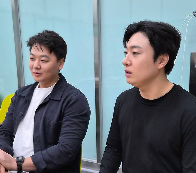 지난 25일 조선비즈와 만난 서울시 청년부상제대군인 상담센터 이주은 운영실장(왼쪽)과 이한 주임. /김관래 기자