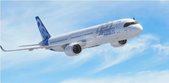 에어버스사의 A320 계열 여객기 모습. 에어버스 홈페이지 화면 캡처.