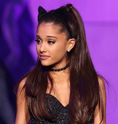 2017년 당시 아리아나 그란데. AP=연합뉴스