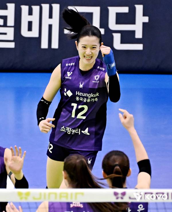 이다현은 아직 손가락이 완전한 상태가 아님에도 복귀했다. 사진 제공= KOVO