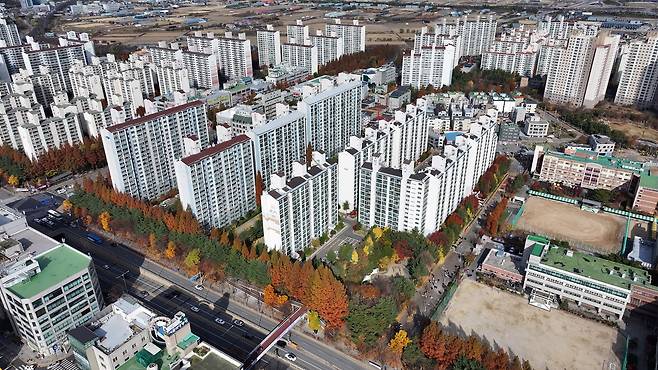 경기도 김포시 사우역 풍년마을현대아파트의 모습. 안경찬 PD