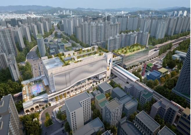 창동민자역사 조감도[국무조정실 제공]