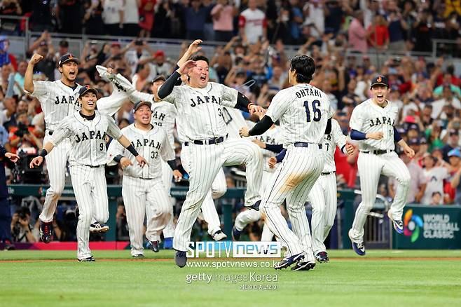▲ WBC 대회 2연패에 도전하는 일본 야구 대표팀