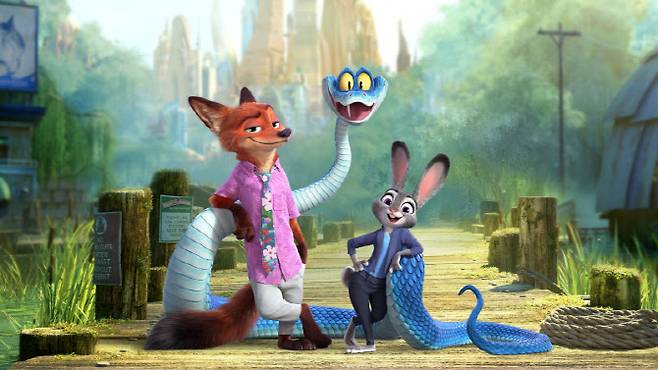 GREAT MYSTERY -- Walt Disney Animation Studios Zootopia 2 welcomes back to the big screen rookie cops Judy Hopps (voice of Ginnifer Goodwin) and Nick Wilde (voice of Jason Bateman). When a snake called Gary DeSnake (voice of Ke Huy Quan) arrives on the scene, he kicks off a great mysterybut Nick and Judy are on the case. From the Oscar-winning team of Disney Animation chief creative officer Jared Bush and Byron Howard (directors) and Yvett Merino (producer), Zootopia 2 releases in theaters Nov. 26.  2025 Disney Enterprises, Inc. All Rights Reserved.