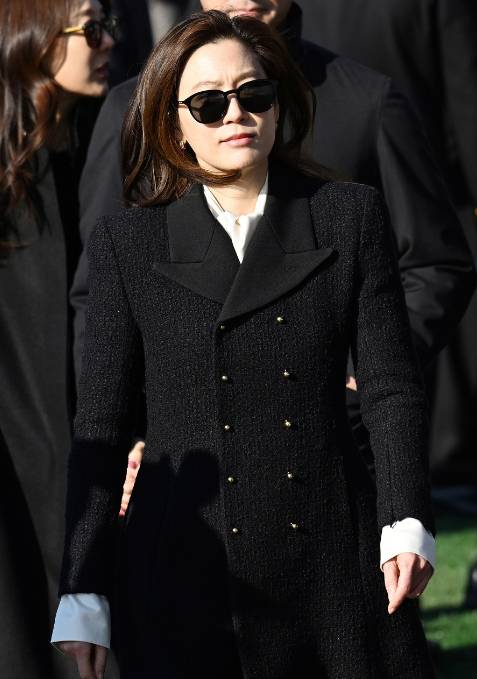 임세령 대상홀딩스 부회장이 28일 경남 창원시 진해구 해군사관학교에서 열린 ''에 참석하고 있다. 2025.11.28 [사진=연합뉴스]