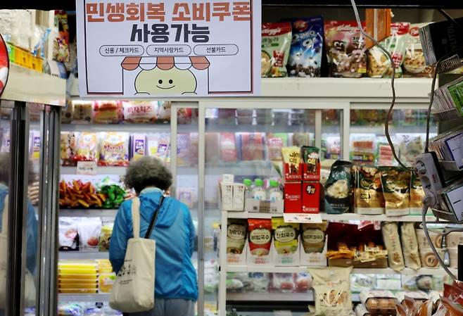 ▲ 소비쿠폰 효과 [연합뉴스]