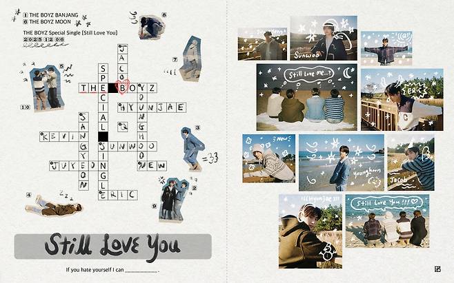 Poster for boy band The Boyz's special single ″Still Love You″ [ONE HUNDRED LABEL]