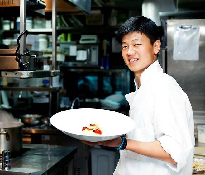 10여년 전 정식당에서. 인스타그램