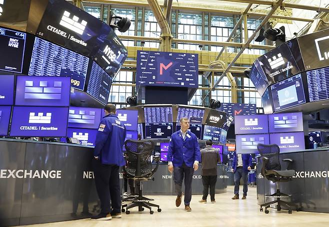 미국 뉴욕 월가에 있는 뉴욕 증권 거래소 [연합]