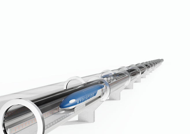 한국철도기술연구원이 개발중인 ‘하이퍼튜브’.[한국철도기술연구원 제공]