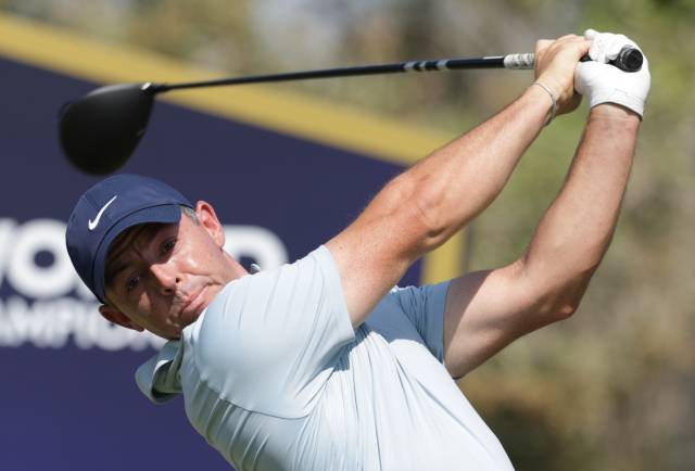 로리 매킬로이의 드라이버 샷. EPA연합뉴스