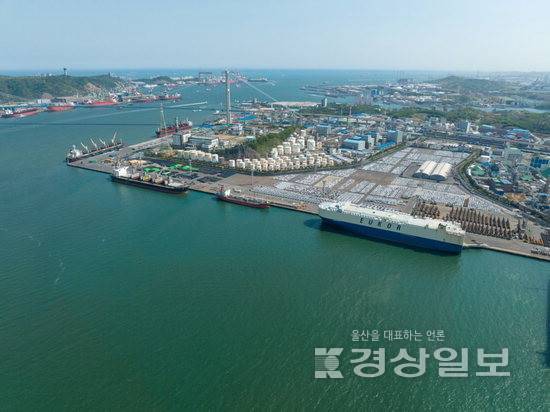 ▲ 울산항만공사가 소형선박의 계류난 해소를 위해 우선 피항선 체계 개선에 나선다. 사진은 울산본항 전경. UPA 제공