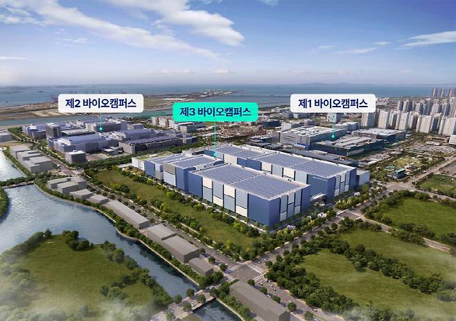 삼성바이오로직스 제3캠퍼스 조감도(사진=삼성바이오로직스)