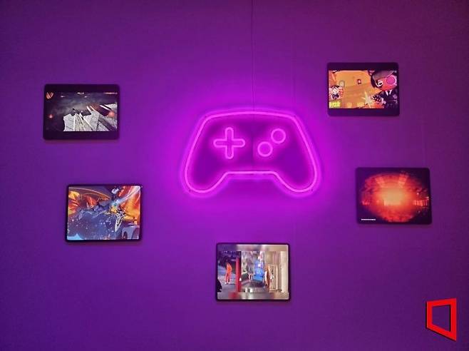 애플 기기에서 구동 중인 게임들. 노경조 기자