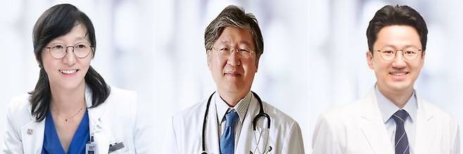 (왼쪽부터) 채종희 임상유전체의학과 교수, 강형진 소아청소년과 교수, 신정환 신경과 교수ⓒ서울대병원