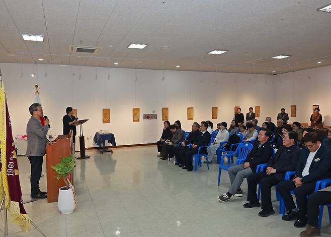 지난 28일 영양문화원에서 열린 '영양문학 제41집 출판기념회 및 문학의 밤' 행사 현장 ⓒ영양군 제공