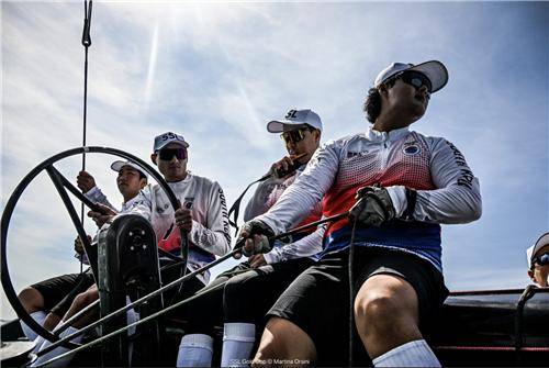 SSL 골드컵 출전 앞둔 한국 요트 대표팀 [대한요트협회 제공. 재판매 및 DB 금지]