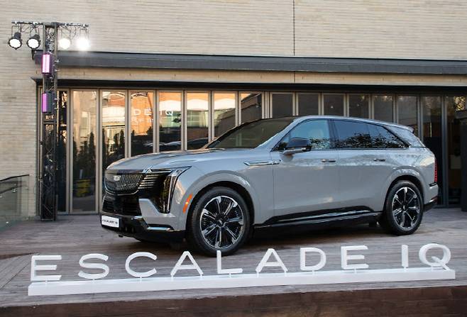 캐딜락 '에스컬레이드 IQ' (사진=이데일리 이배운 기자)