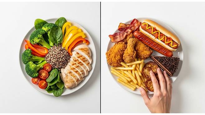 당뇨 환자 식단의 핵심은 제한하는 것이 아니라, 조절하는 것이다｜출처:Gemini 생성