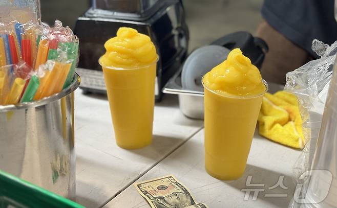 망고주스는 꼭 먹어봐야 한다. ⓒ News1 이민주 기자