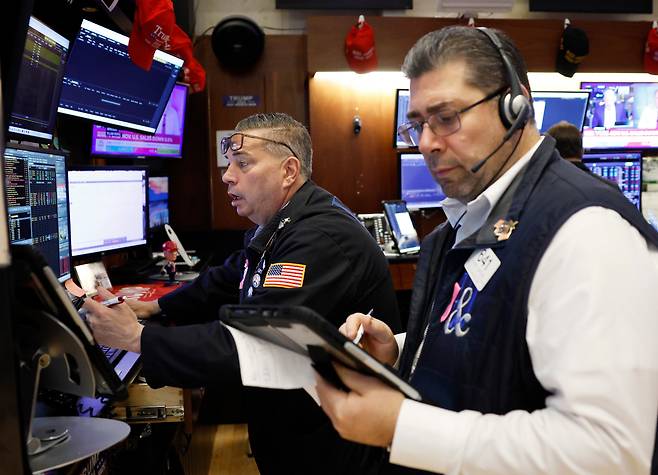 뉴욕증권거래소(NYSE). /UPI=연합뉴스