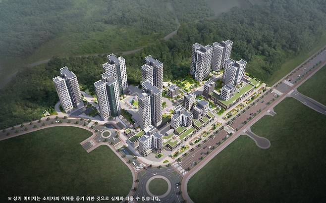 엘리프 세종 스마트시티 투시도 [자료=계룡건설]