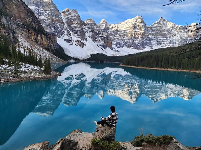 로키 모레인호수