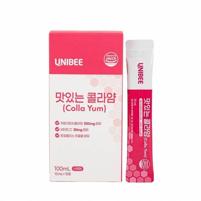 < ‘맛있는 콜라얌(Colla Yum)’(10mLx10포, 100mL/1통 >