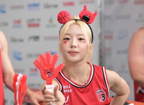 스턴트 치어리더 노혜린. ⓒ본인 제공