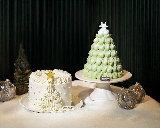 웨스틴조선 부산 크리스마스 케이크. 조선호텔앤리조트 제공