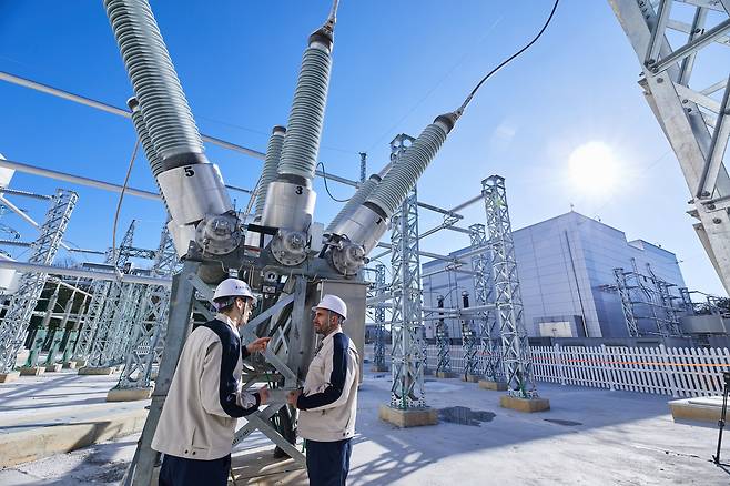 효성중공업이 한국전력 양주 변전소에 공급한 200㎿(메가와트)급 HVDC 시스템. /효성중공업 제공