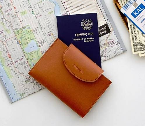 가죽 여권 케이스