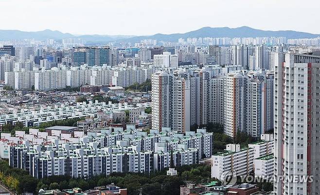경기도 아파트 단지. 연합뉴스