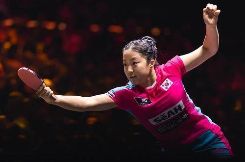 WTT 중국 스매시에 출전한 신유빈. 사진=ITTF 홈페이지