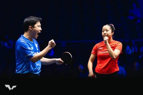 임종훈-신유빈조. WTT SNS 캡처