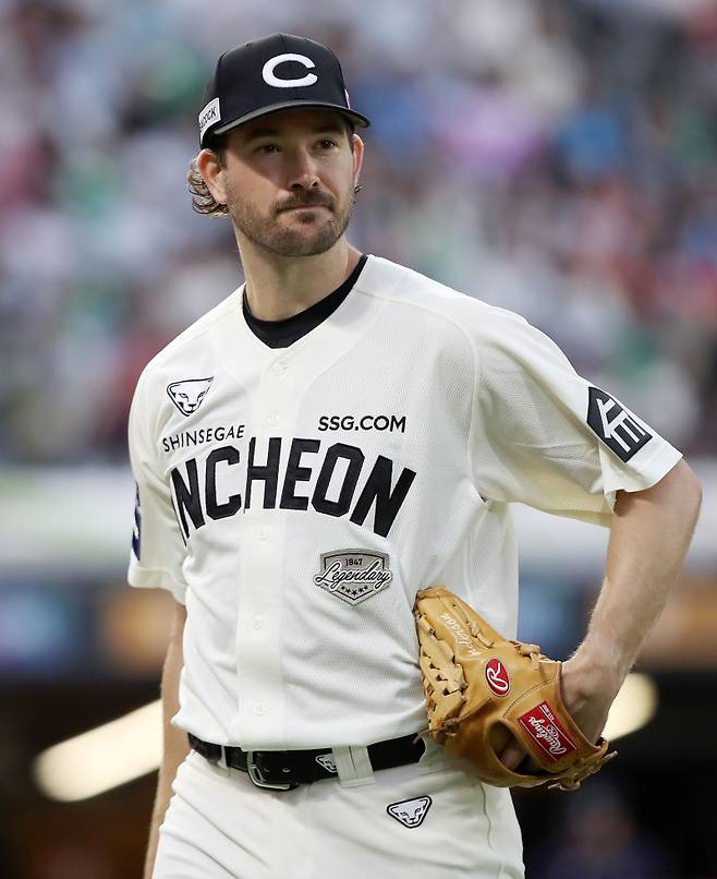 올 시즌 SSG 랜더스의 외국인 에이스로 활약한 드류 앤더슨. SSG 제공